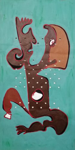 geminazione 1425 van Denise Mastel, Werk op papier te koop op Singulart