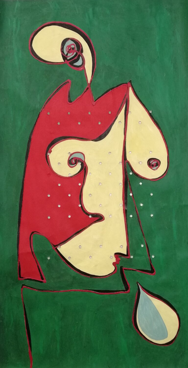 SOFFIO Denise Mastel Werk op papier te koop