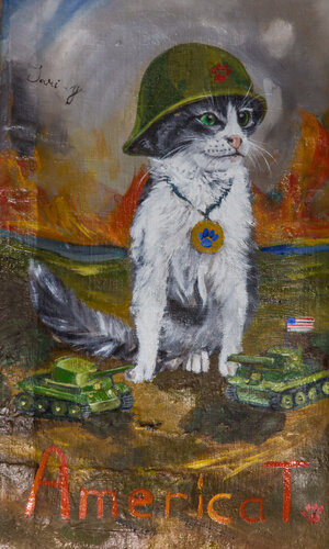 Americat par Younes SARI, Peinture en vente sur Singulart