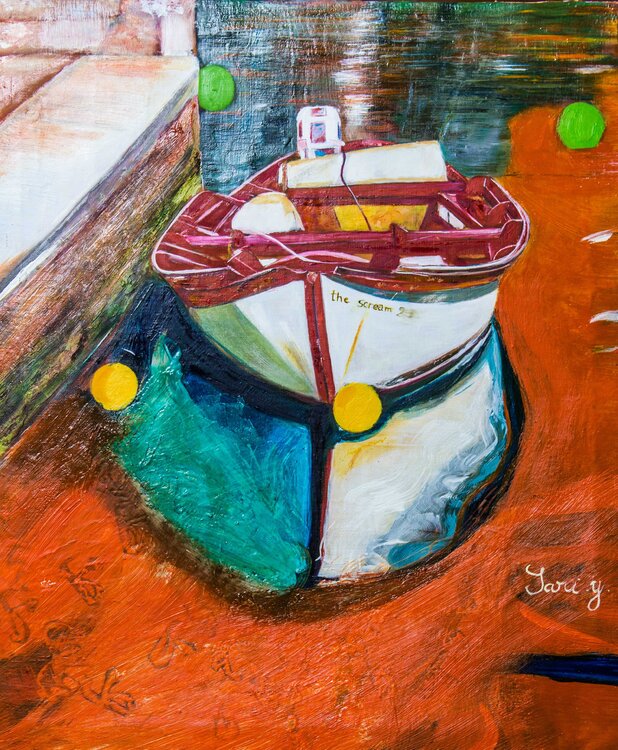 under the bridge of munch scream Younes SARI