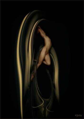 Lie down in Darkness von Mike Lindtner, Druck kaufen auf Singulart