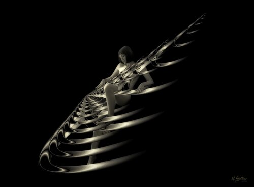 Haute Couture by Mike Lindtner, Print for Sale on Singulart