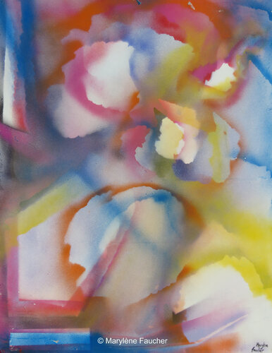 " Au coeur de l'esprit III" de Marylene Faucher, Pintura a la venta en Singulart