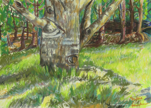 Percee de Lumière I de Marylene Faucher, Pintura a la venta en Singulart