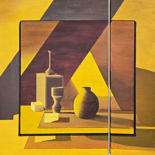 Primary yellow par Alida Velea, Peinture en vente sur Singulart