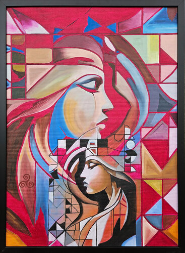 Catharsis 7 (Elisabeth) van Alida Velea, Schilderij te koop op Singulart
