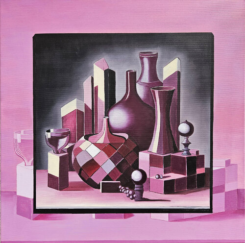 Purple par Alida Velea, Peinture en vente sur Singulart