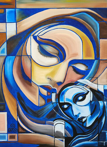 Catharsis 1 (Andreea) van Alida Velea, Schilderij te koop op Singulart