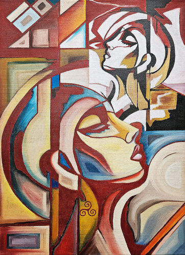 Catharsis 2 (Ava) van Alida Velea, Schilderij te koop op Singulart