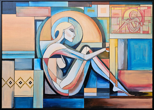Loneliness by Alida Velea, Painting for Sale on Singulart