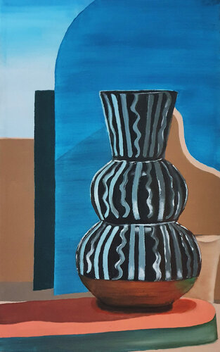 Still life 5 (Lock up) van Alida Velea, Schilderij te koop op Singulart