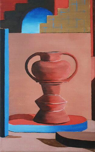 Still life 7 (Lock up) van Alida Velea, Schilderij te koop op Singulart