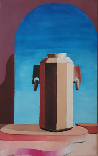 Still life 10 (Lock up) von Alida Velea, Malerei kaufen auf Singulart