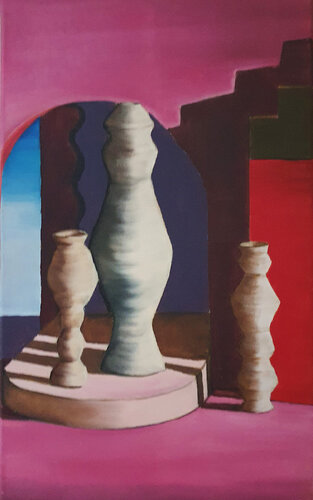 Still life 12 (Lock up) von Alida Velea, Malerei kaufen auf Singulart