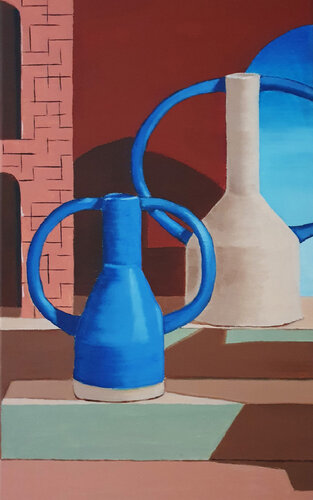 Still life 14 (Lock up) van Alida Velea, Schilderij te koop op Singulart