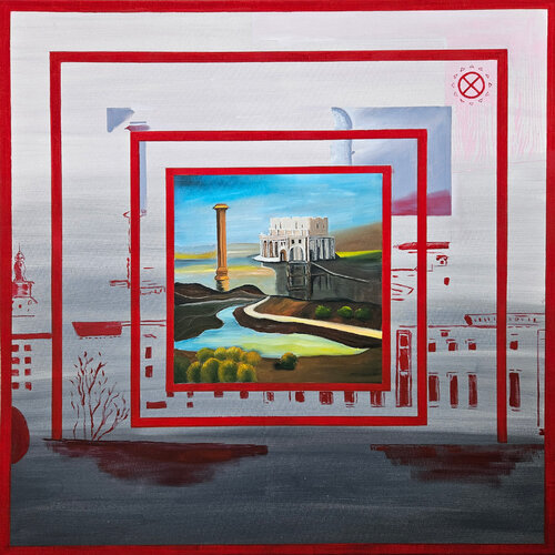 The whispers of ruins van Alida Velea, Schilderij te koop op Singulart