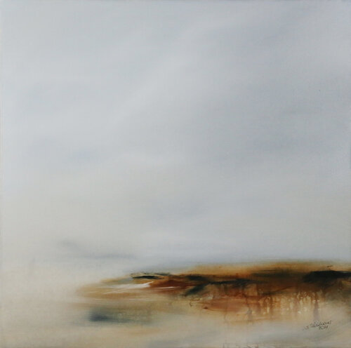 Misty Sea 1 von Iris Schiebener, Malerei kaufen auf Singulart