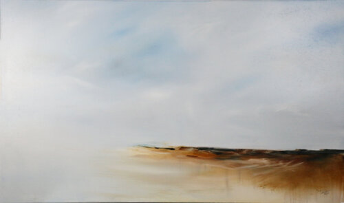 Misty Sea 1 von Iris Schiebener, Malerei kaufen auf Singulart