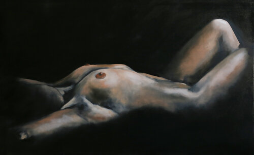 Passion Woman Nude 4 von Iris Schiebener, Malerei kaufen auf Singulart