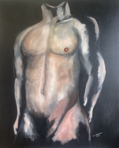 Passion Male 1 by Iris Schiebener, Painting for Sale on Singulart