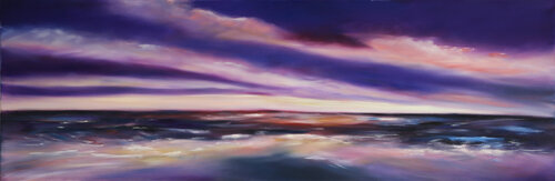 Sunset 2 von Iris Schiebener, Malerei kaufen auf Singulart