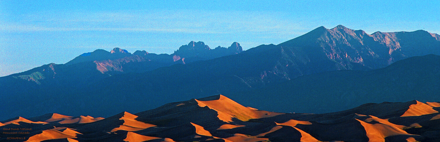 Great Sand Dunes National Monument Colorado. Tony Schweikle Fotografie zu verkaufen