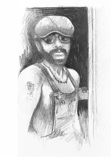 1975 van Ron Oden, Tekening te koop op Singulart