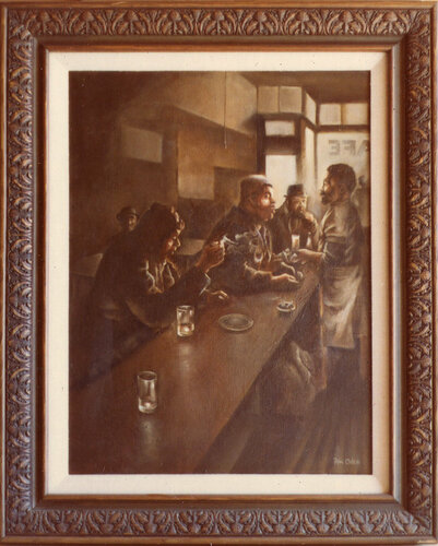 Truck Stop van Ron Oden, Schilderij te koop op Singulart