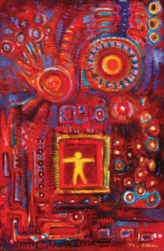 U R Here van Ron Oden, Schilderij te koop op Singulart