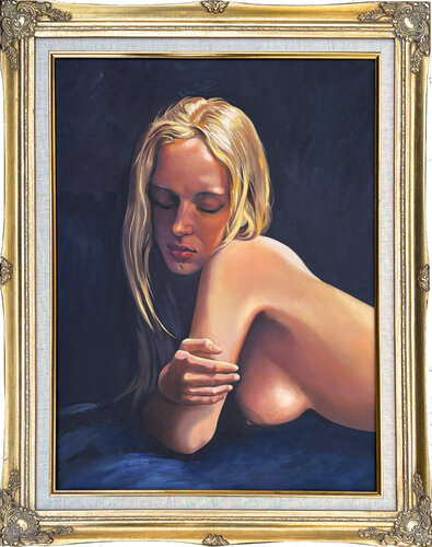 Leigh Ann in Reflection di Ron Oden, Pittura in vendita su Singulart