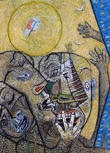 metexis 1 di Eric Cospi Spiliotopoulos, Pittura in vendita su Singulart
