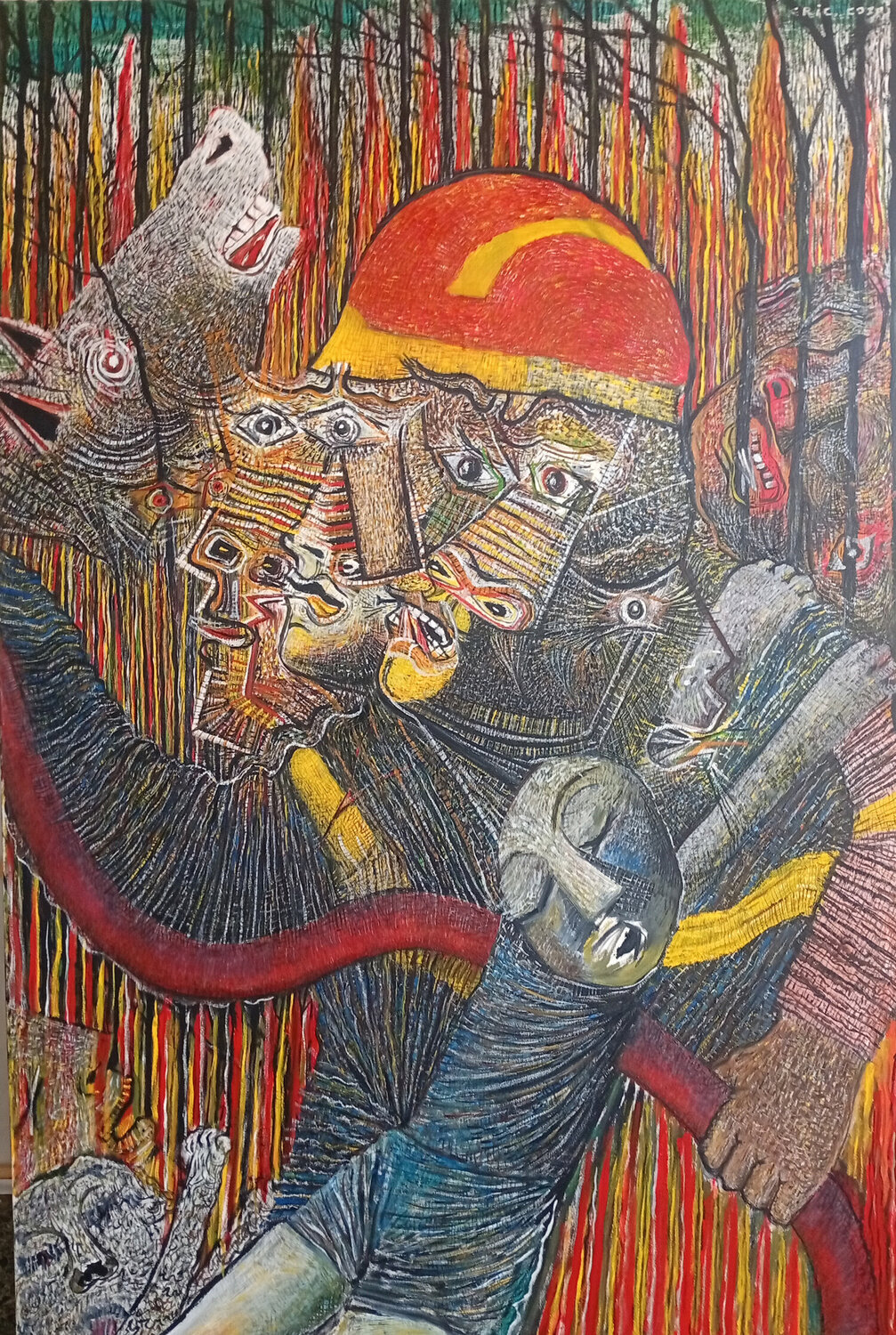 Firefighters Eric Cospi Spiliotopoulos