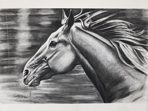 Going the Distance di Lindsay Siemers, Disegno in vendita su Singulart