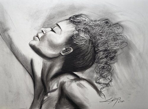 Seeking Heaven di Lindsay Siemers, Disegno in vendita su Singulart