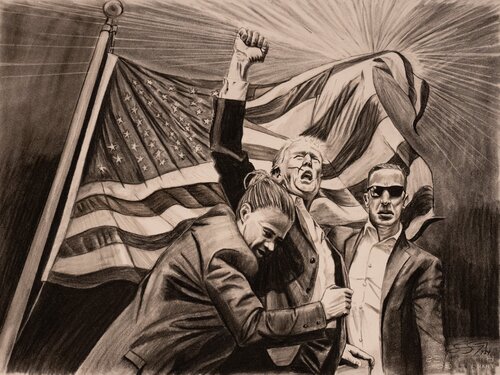 Fighting for Hope von Lindsay Siemers, Malerei kaufen auf Singulart