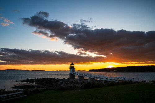 Marshall Light, Port Clyde, USA di Chris Stump, Fotografia in vendita su Singulart