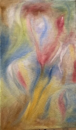 Breathing colors van Kamila Hyo, Schilderij te koop op Singulart