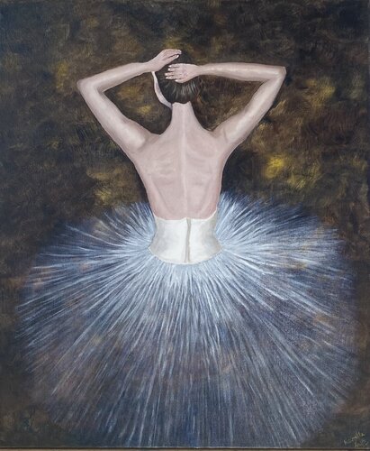 Ballerina van Kamila Hyo, Schilderij te koop op Singulart
