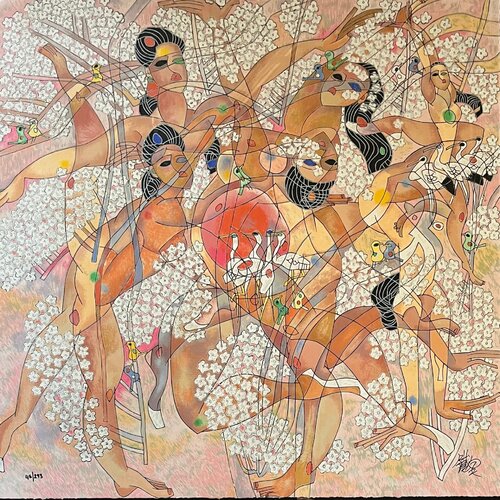Spring von Jiang Tiefeng, Druck kaufen auf Singulart