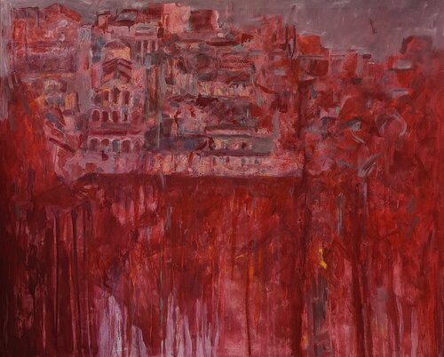 Milano cromatica van Domenico Asmone, Schilderij te koop op Singulart