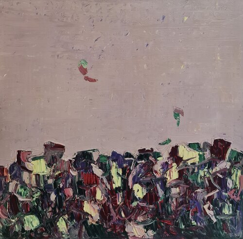 Cromatico di Domenico Asmone, Pittura in vendita su Singulart