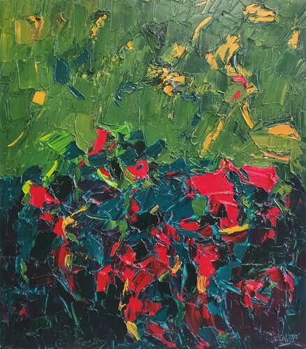 Cromatico complementare von Domenico Asmone, Malerei kaufen auf Singulart