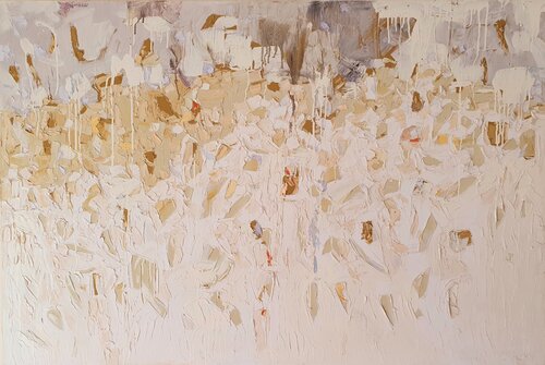 Cromatico neve (inverno) par Domenico Asmone, Peinture en vente sur Singulart
