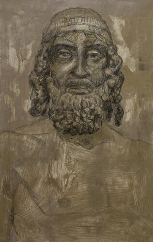 Bronzo di Riace di Domenico Asmone, Pittura in vendita su Singulart