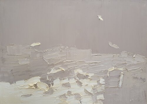 Cromatico seppia by Domenico Asmone, Painting for Sale on Singulart