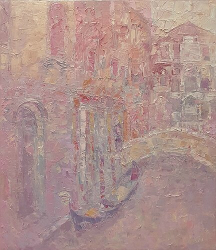 Venezia cromatica par Domenico Asmone, Peinture en vente sur Singulart