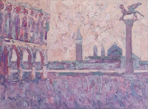 Venezia cromatica di Domenico Asmone, Pittura in vendita su Singulart