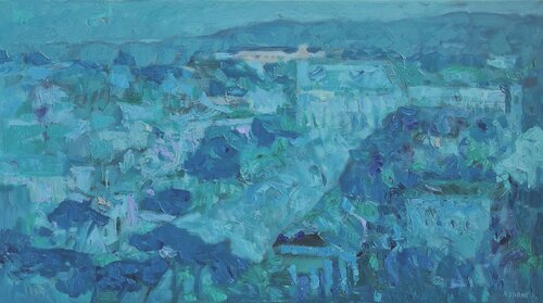 Roma cromatico (verso sera a primavera) Domenico Asmone