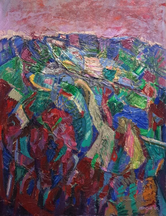 Paesaggio cromatico n.3 Domenico Asmone