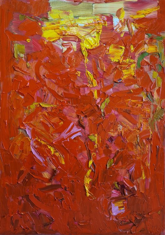 Cromatico rosso Domenico Asmone